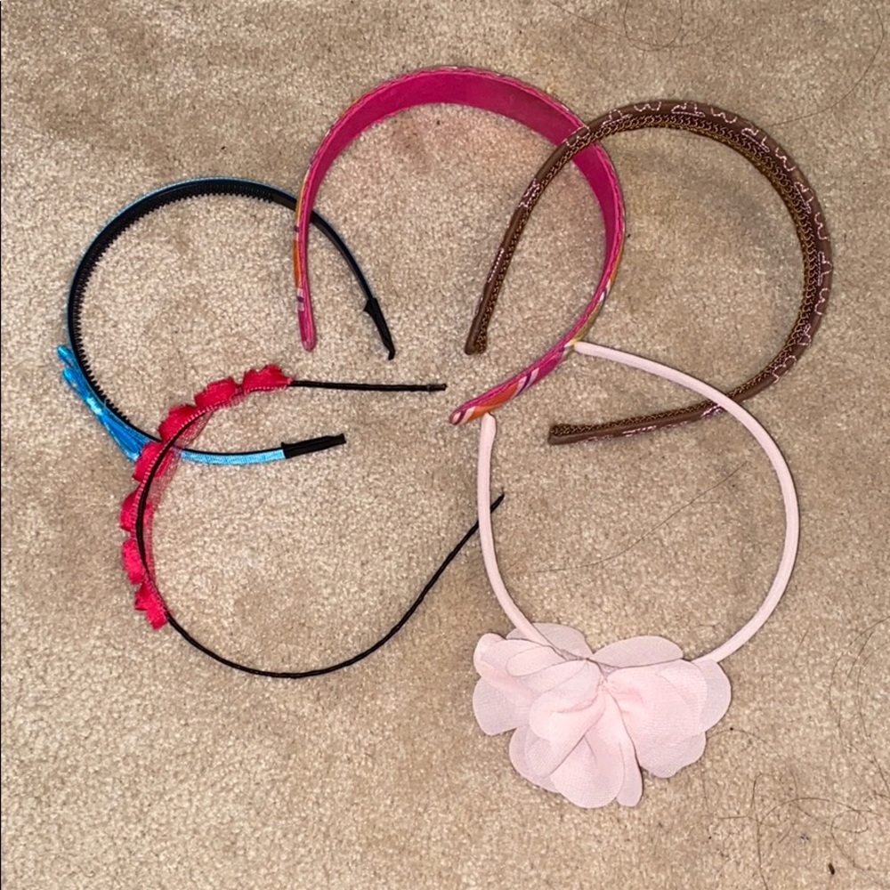 *FREE w/ any order* 5 Cute Girls Headbands